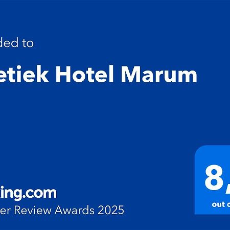 Boetiek Hotel Marum Bagian luar foto