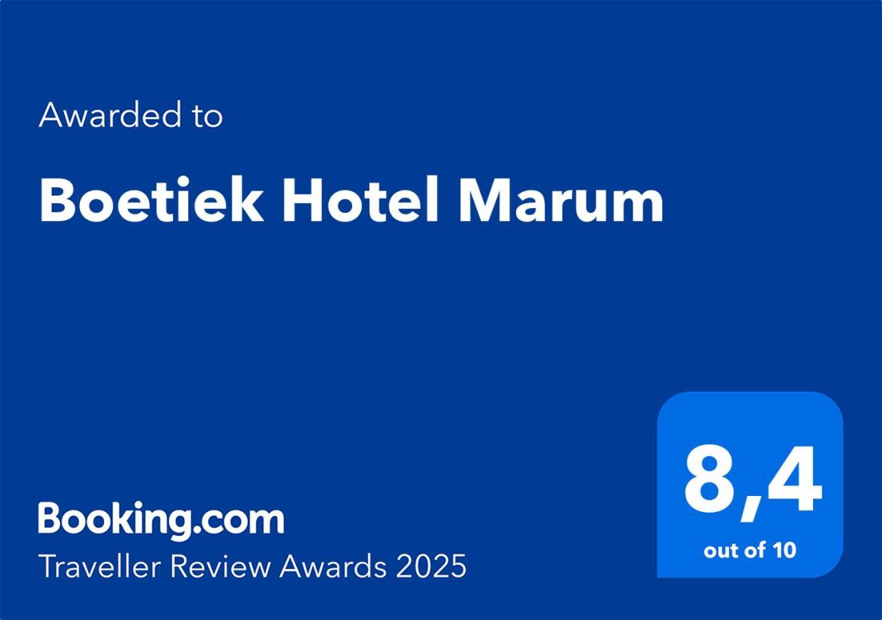 Boetiek Hotel Marum Bagian luar foto